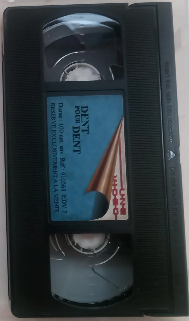 VHS Dent voor Dent – Chuck Norris – vintage videocassette – photo 3